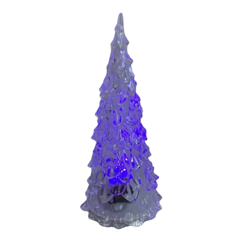 NIB Light Up Christmas Tree Illuminated Color Changing Christmas Holiday Decor